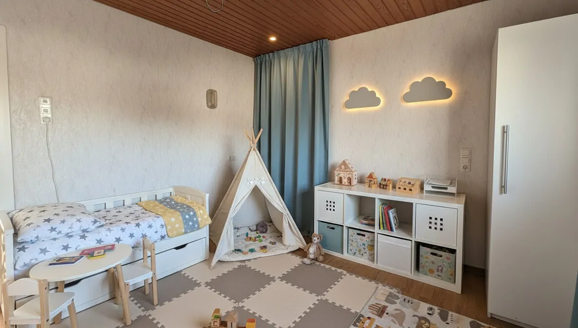 Kinderzimmer KI-Staging