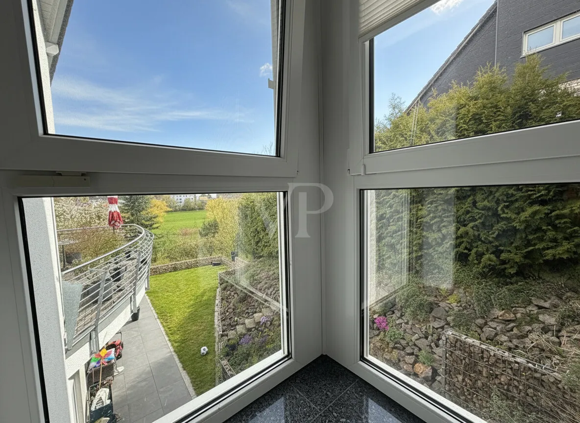 Ausblick Arbeitszimmer