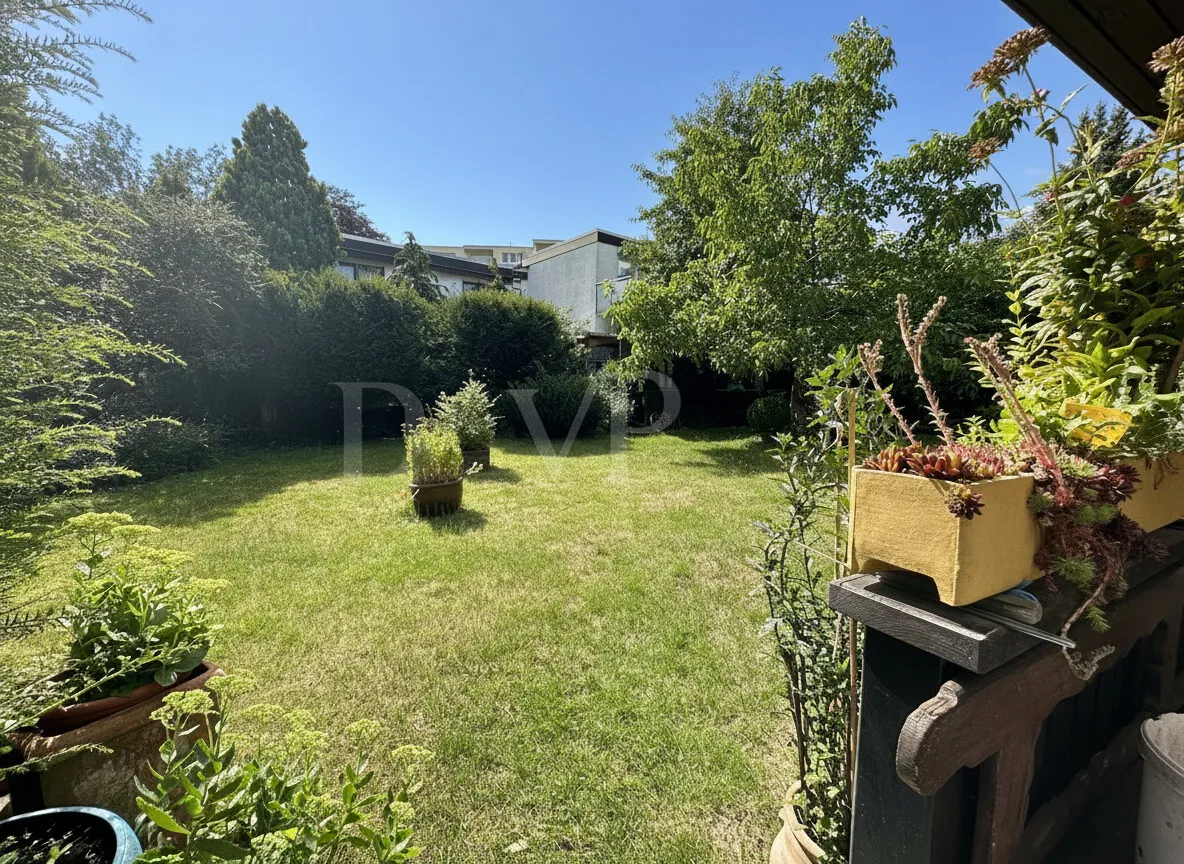 Terrasse und Garten