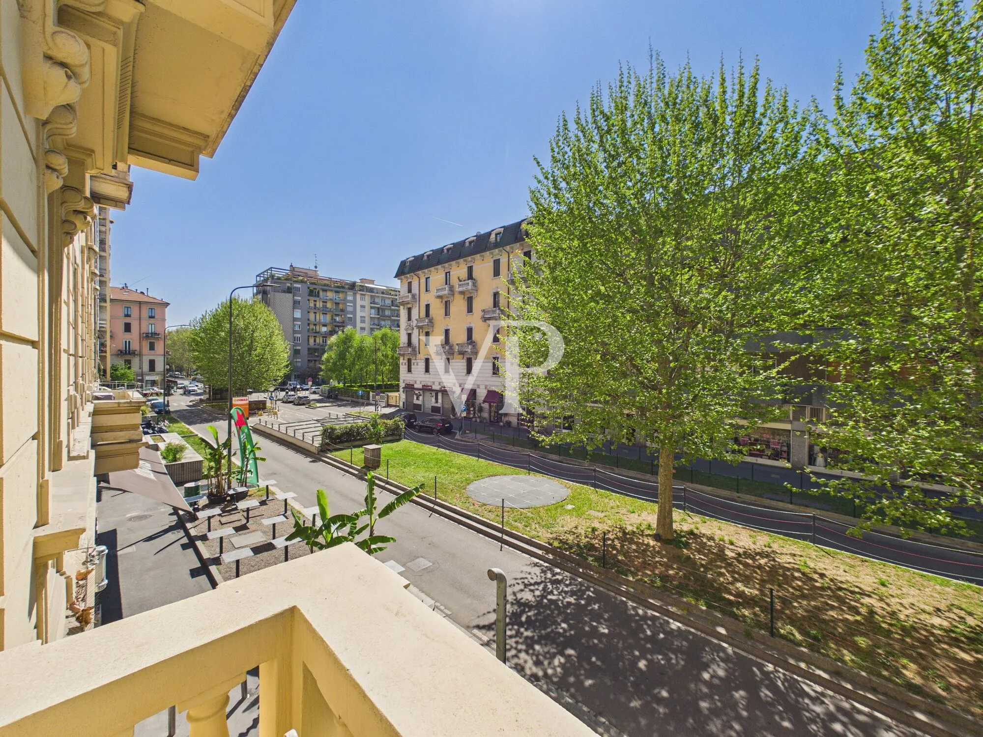 Vista dal balcone