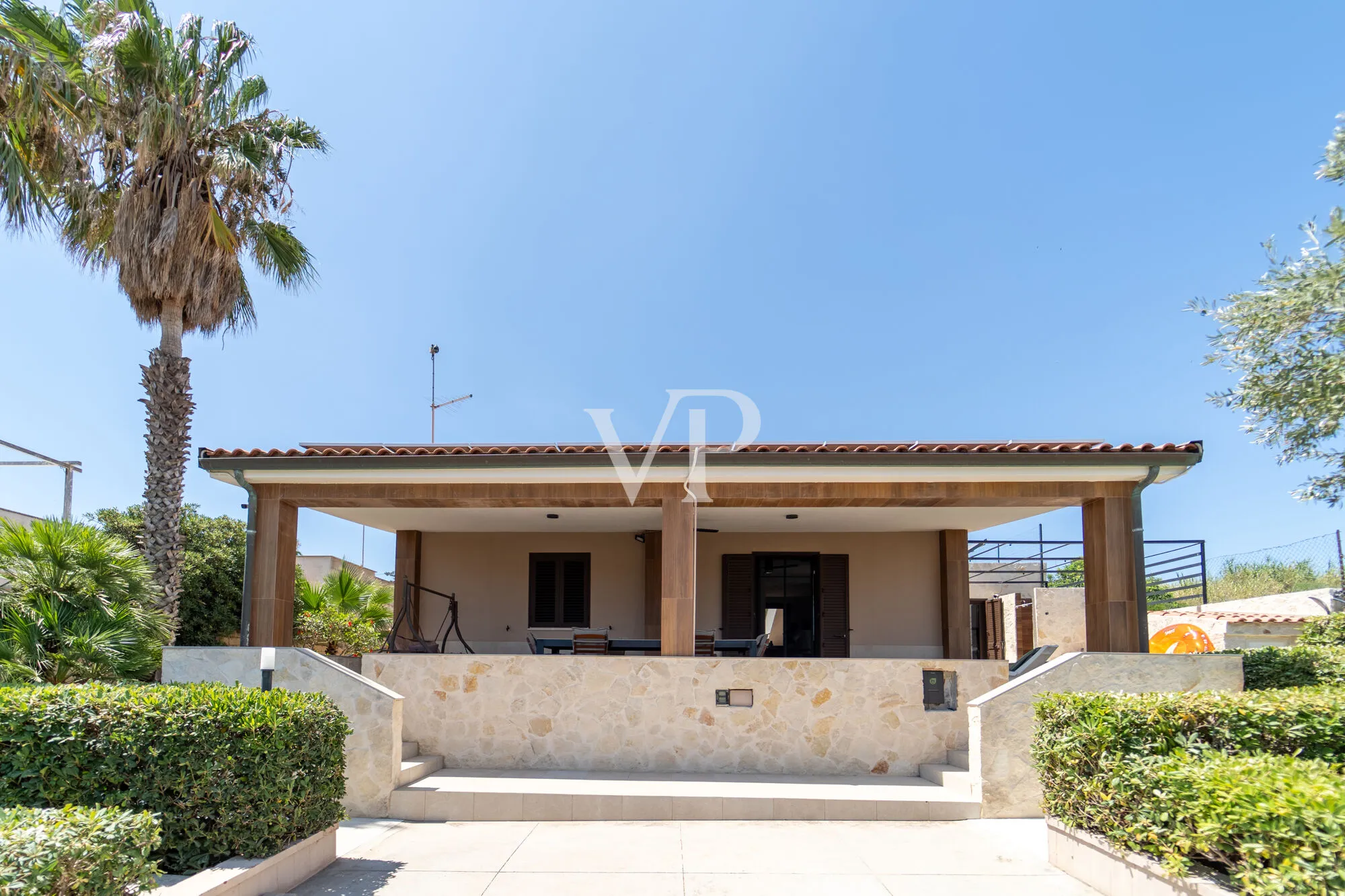 Freistehende Villa am Meer