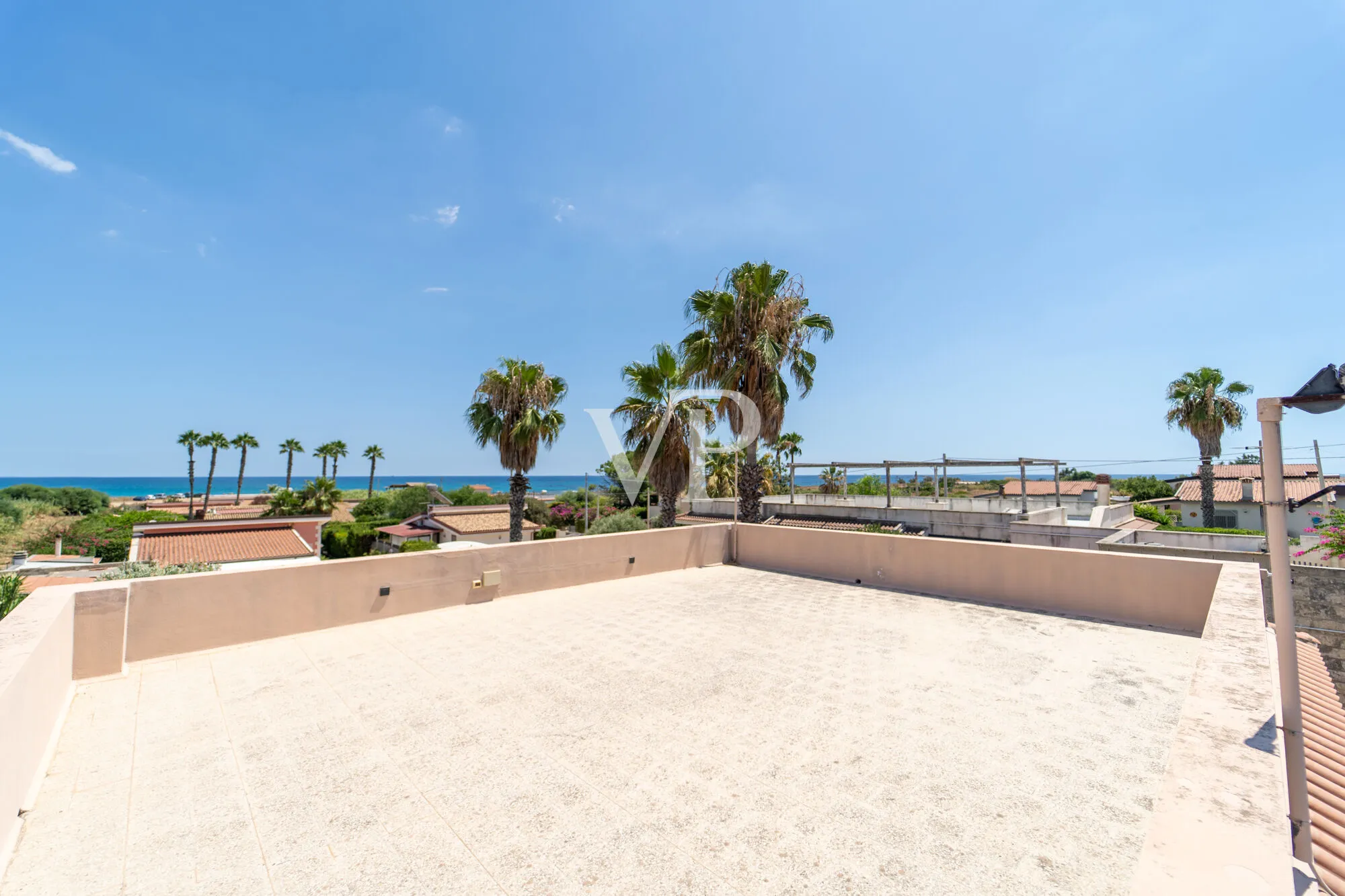 Freistehende Villa am Meer