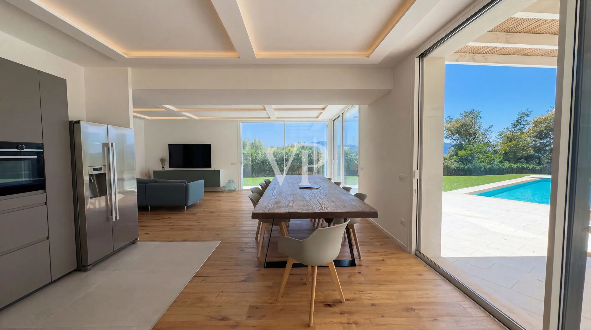 Exklusive Panoramavilla mit Meerblick am Golf von Cugnana