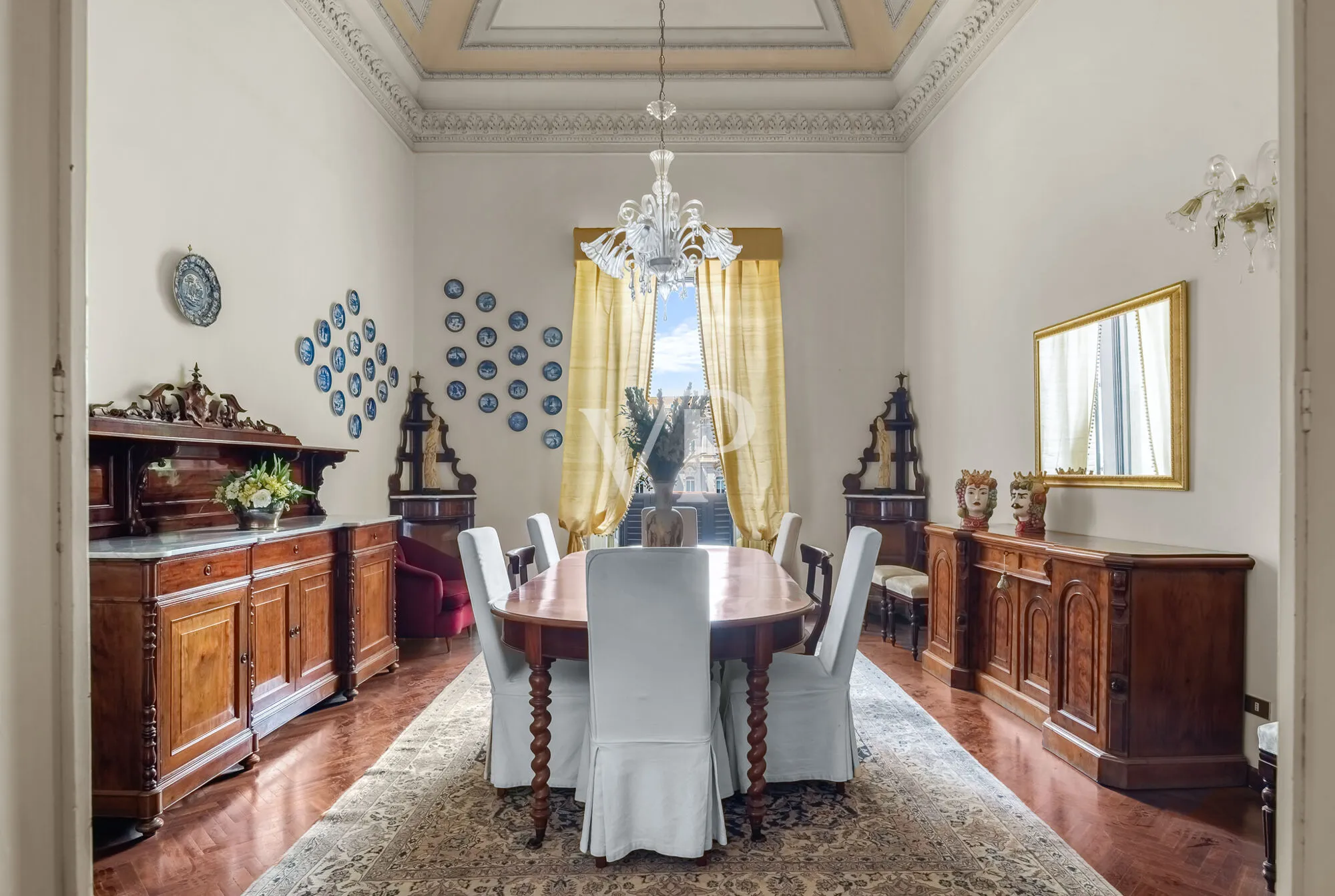 Palazzo Zappalà Asmundo: Exclusive Representative Apartment of 430 sqm in the heart of Via Etnea