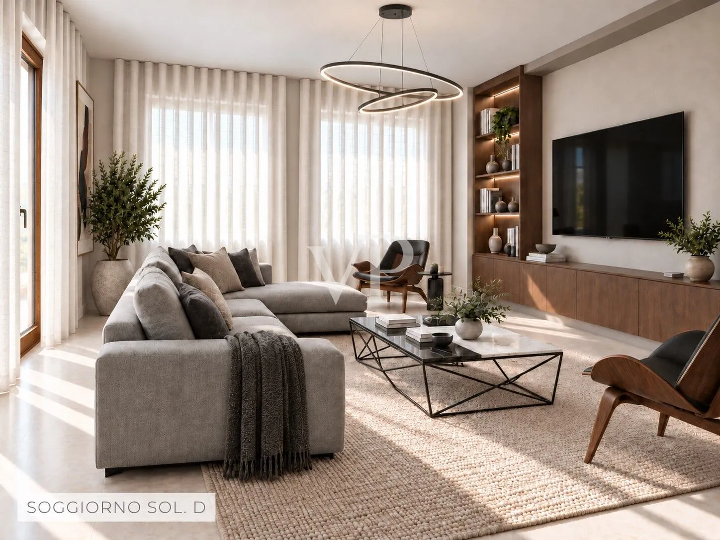 RENDER: Soggiorno