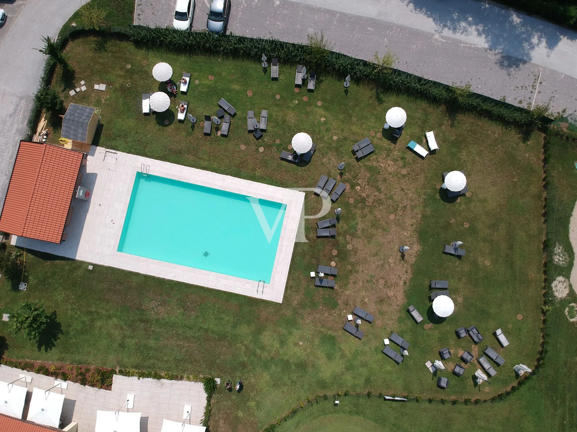 Barlassina (Monza Brianza) : Restaurant, bar et terrain de golf dans le parc Groane