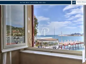Ampio trilocale con vista mare in locazione temporanea