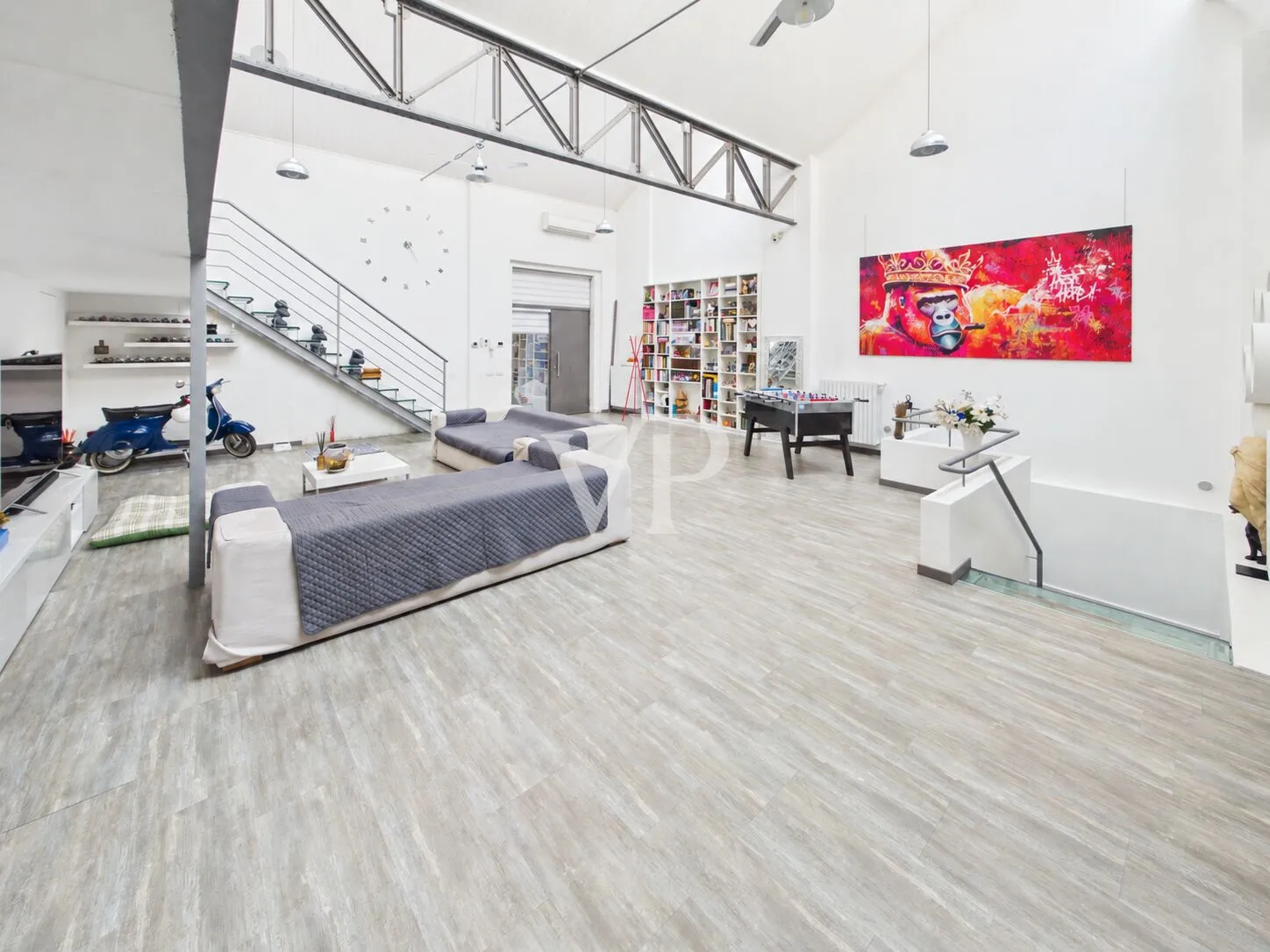 Esclusivo loft open space dal fascino autentico