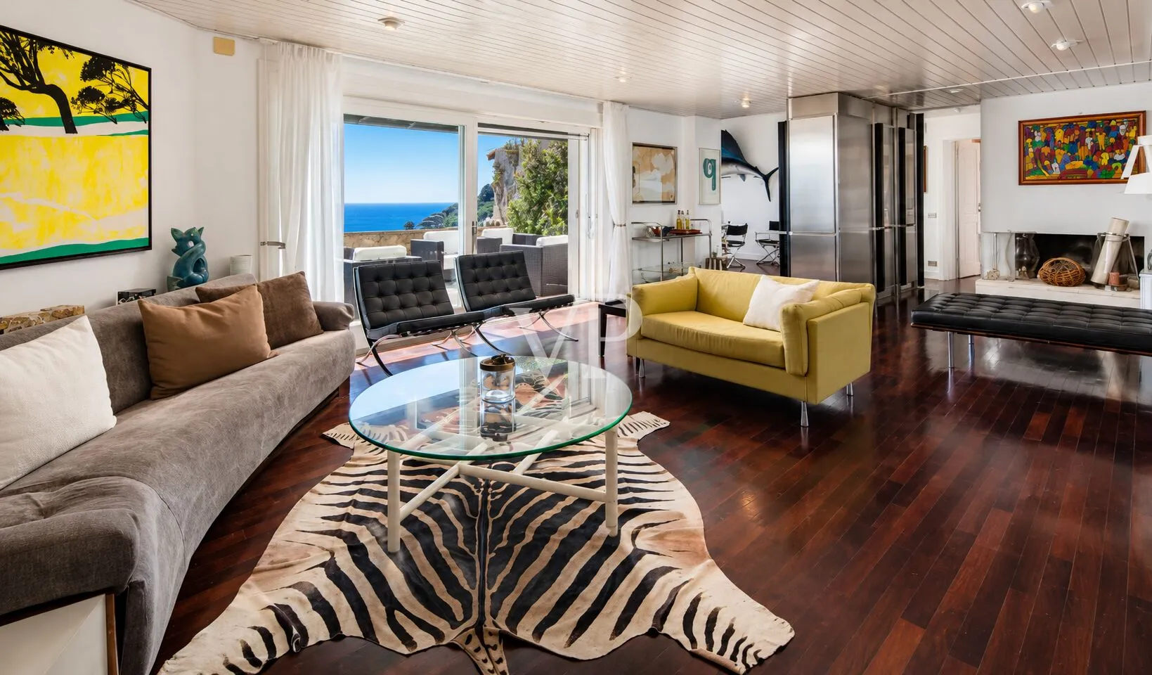 Villa mit Panoramablick auf das Meer mit direktem Zugang und Pool in Cala Piccola