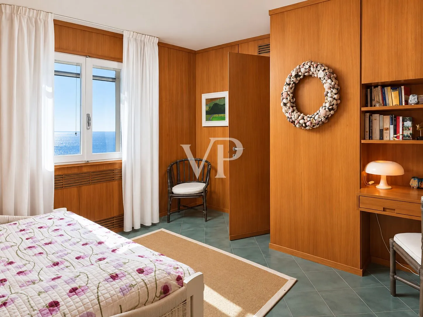 Villa mit Panoramablick auf das Meer mit direktem Zugang und Pool in Cala Piccola
