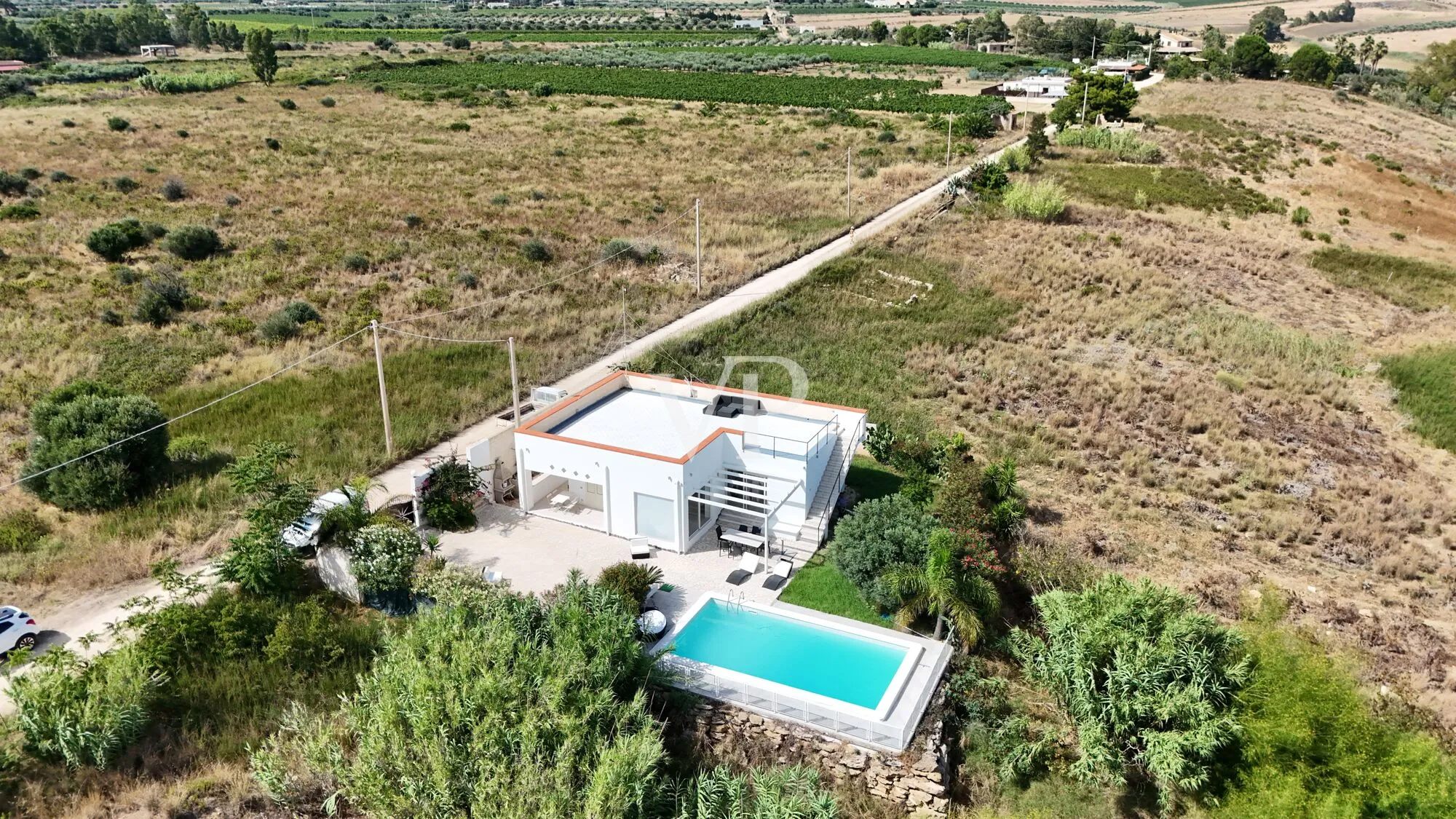 Villa exclusiva con piscina y vistas al mar sin obstáculos en la reserva natural de Belice