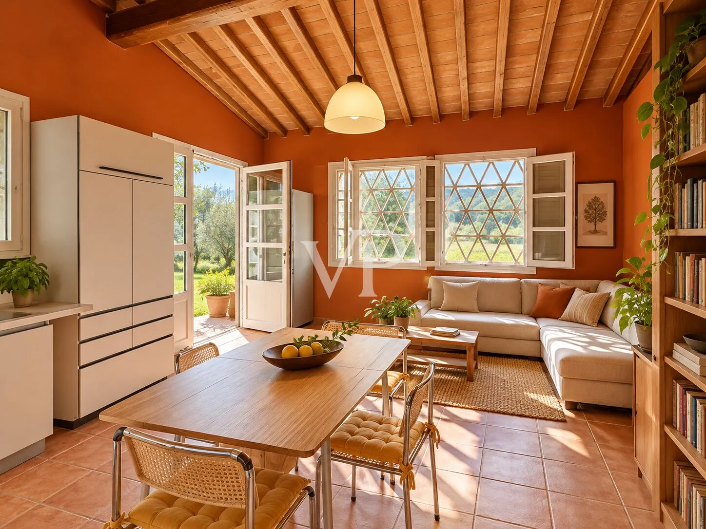 Renoviertes Bauernhaus, umgeben von ca. 12.000 qm Land