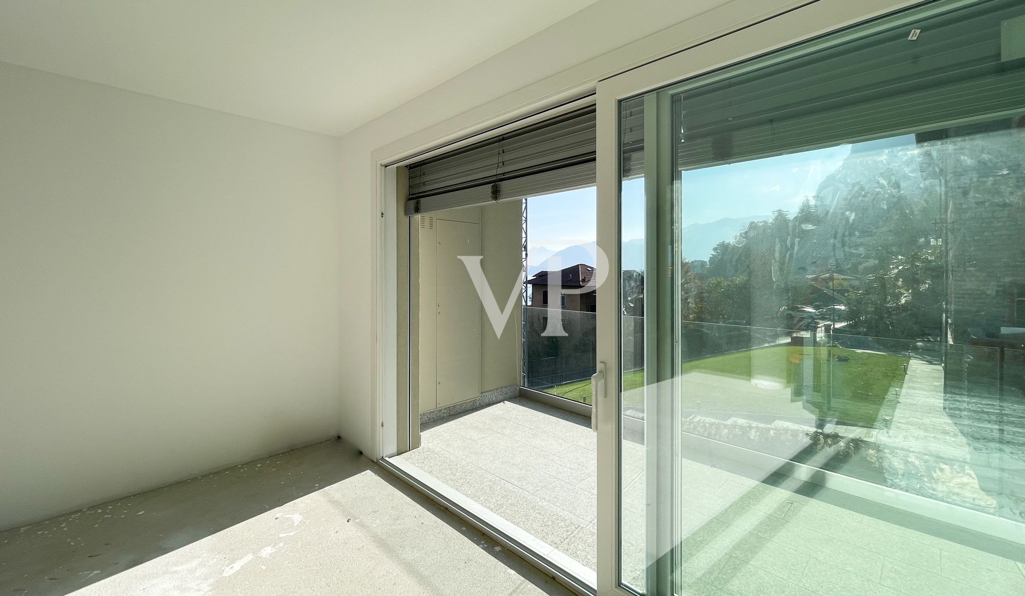 Neu gebaute Wohnungen mit Blick auf den Comer See