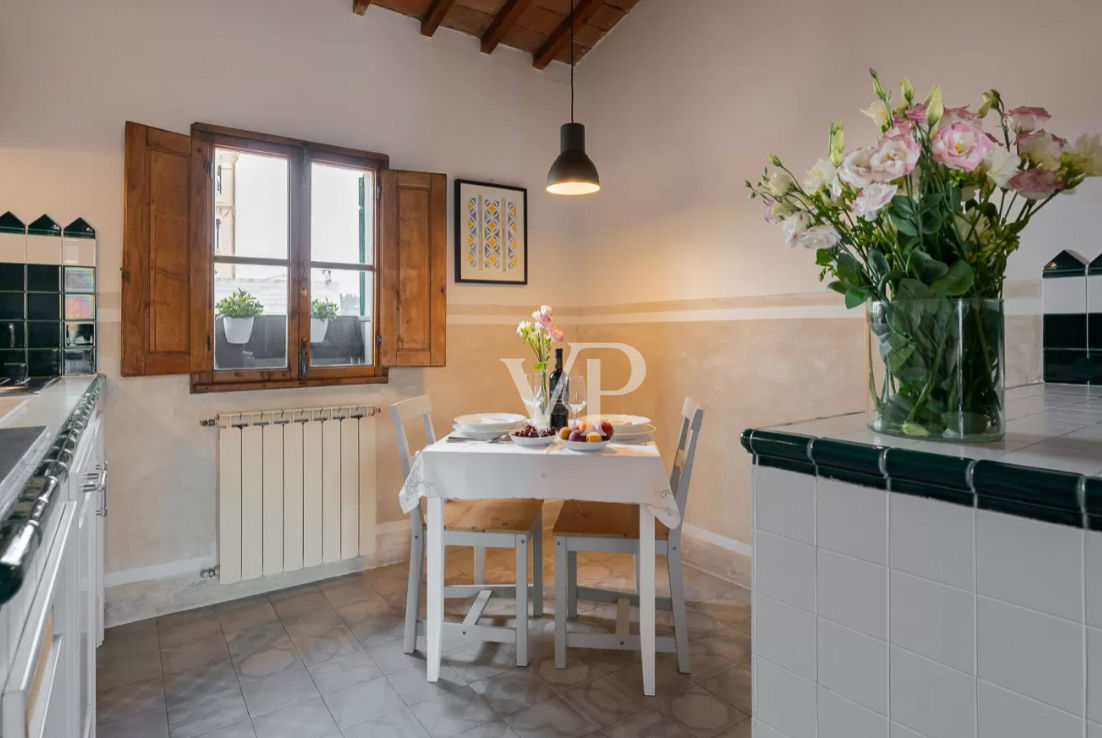 Florence, Historic Center: Penthouse with large terrace