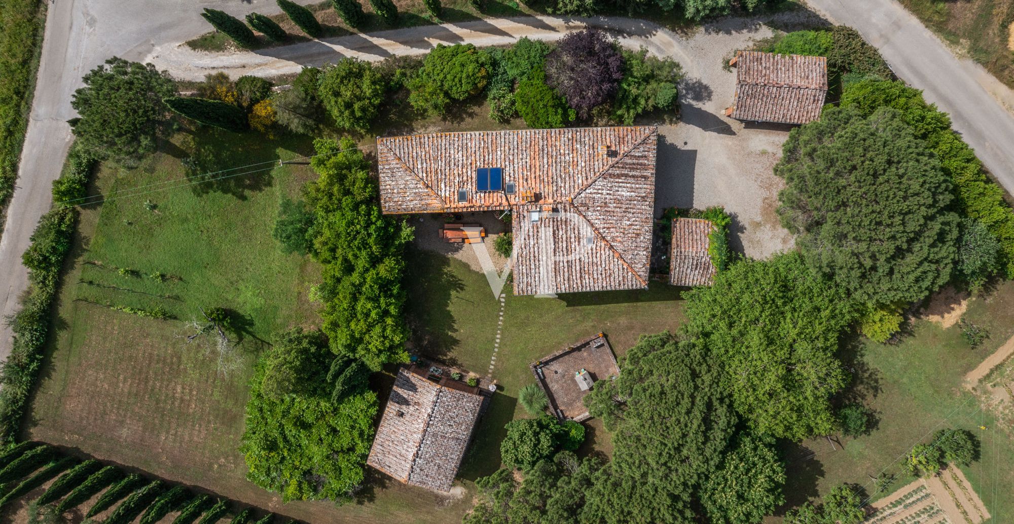 Chianti, Toscana: magnifico podere storico con villa indipendente e due dependance immerse nel verde