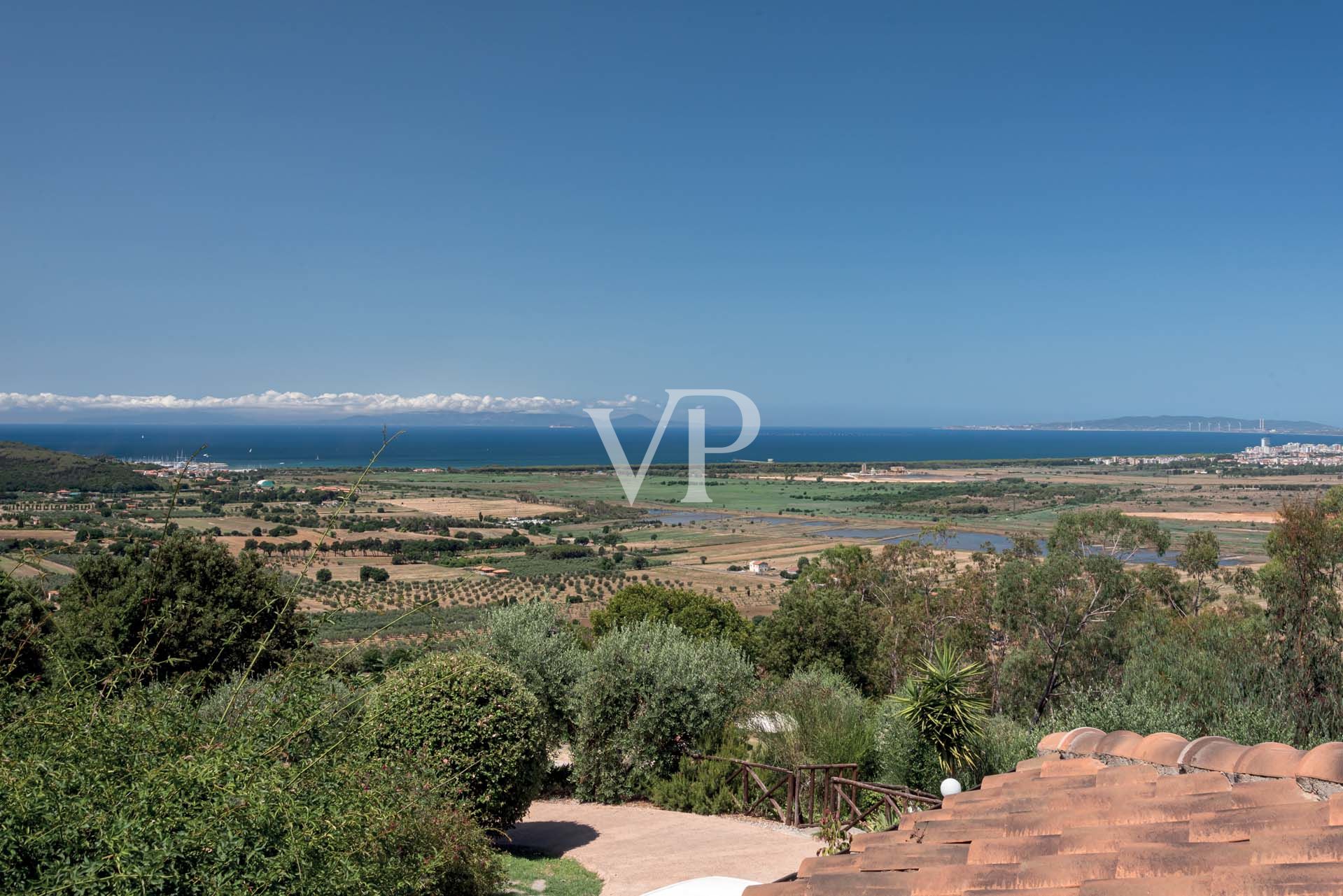 Prestigiosa finca con vistas al mar en Punta Ala