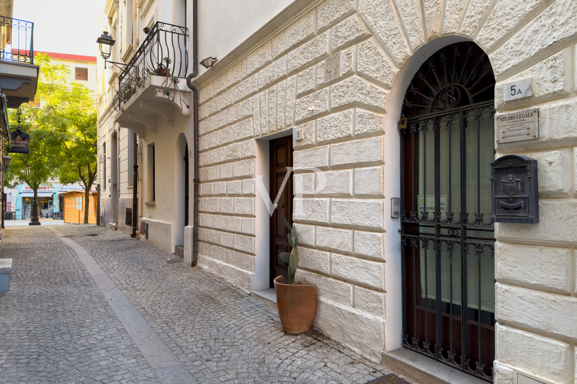 Edificio histórico en el corazón de Olbia