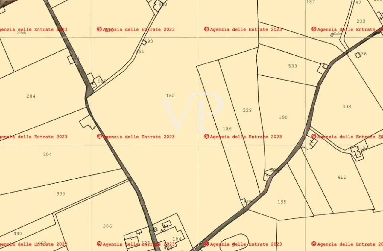 Estratto di mappa Chieppa