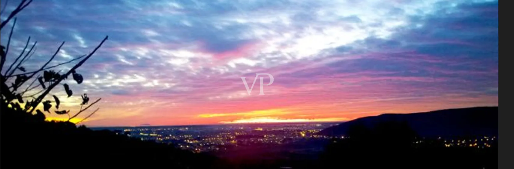 vista del tramonto