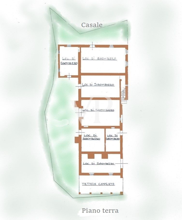 casale piano terra