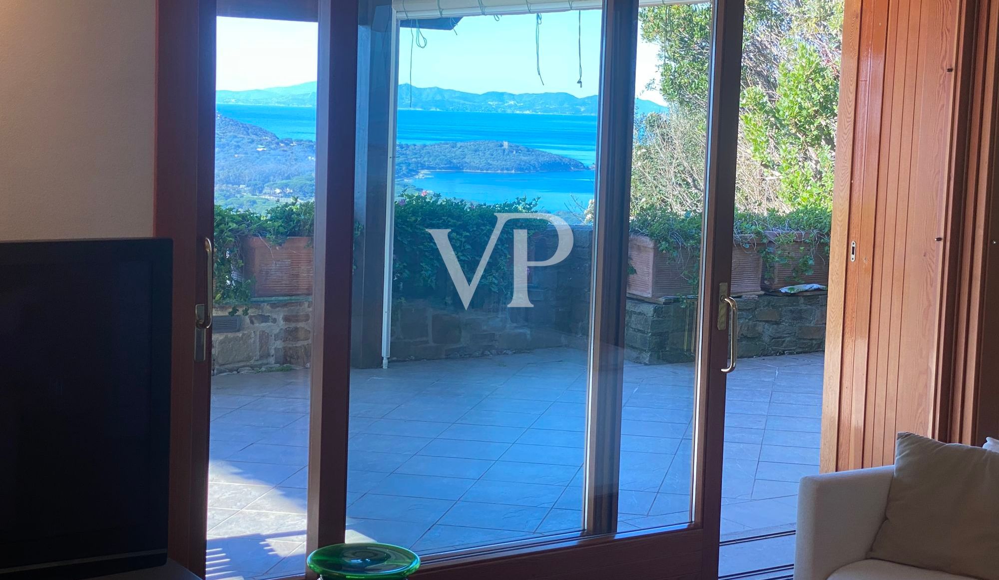 Villa esclusiva con vista panoramica mozzafiato a 180° a Punta Ala