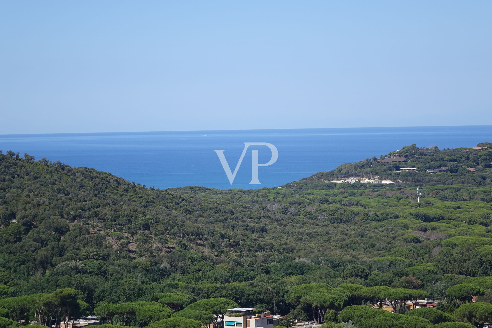 Villa esclusiva con vista panoramica mozzafiato a 180° a Punta Ala