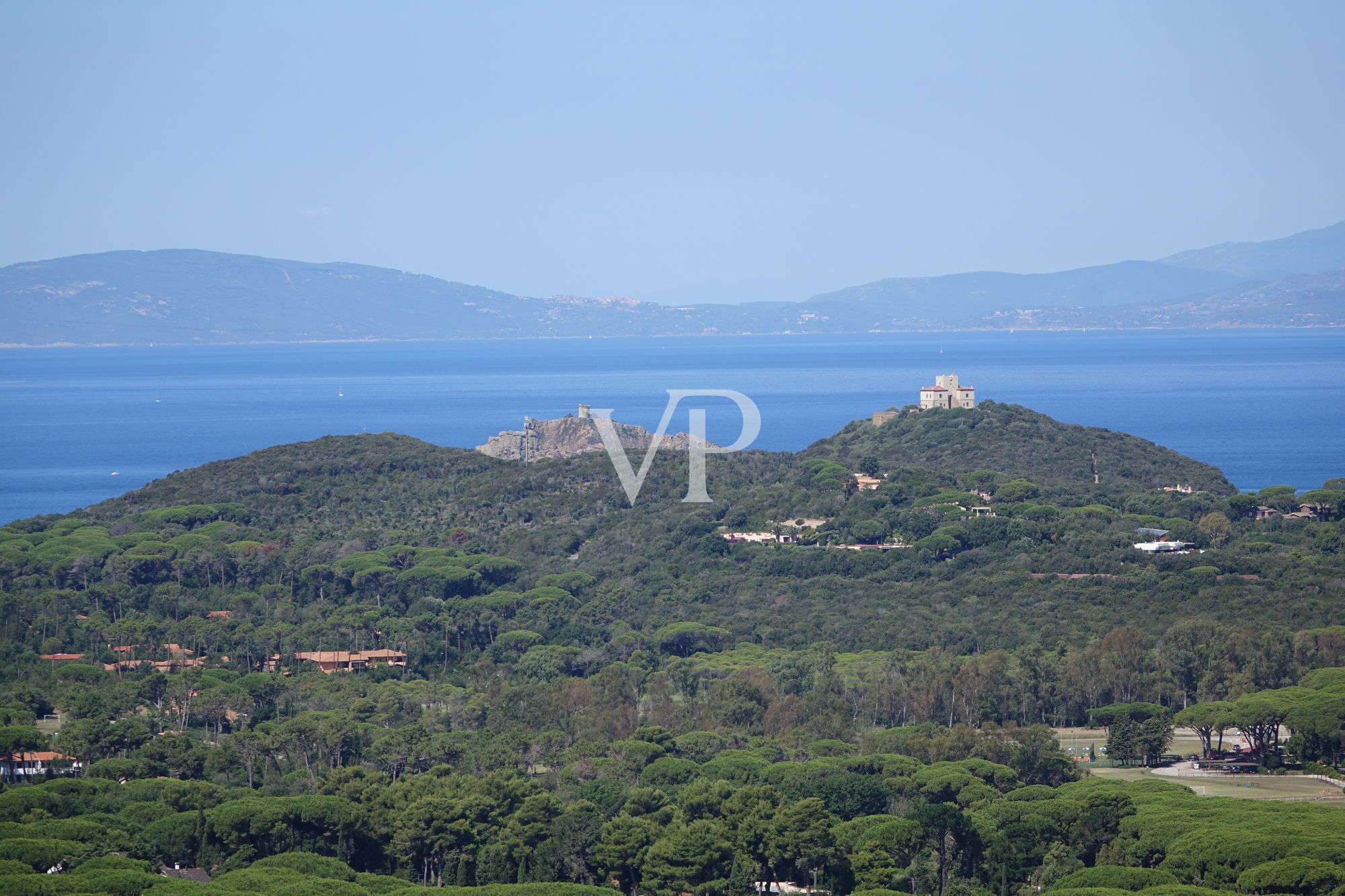 Exclusive villa with breathtaking 180° panoramic views in Punta Ala