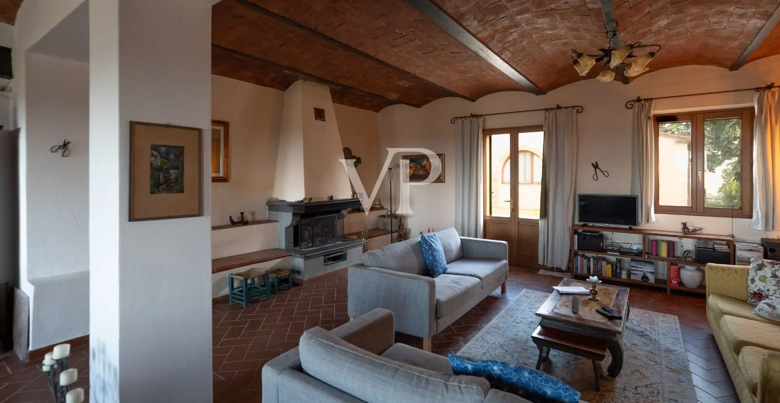 Sognare ad occhi aperti nel casolare toscano con vista mozzafiato