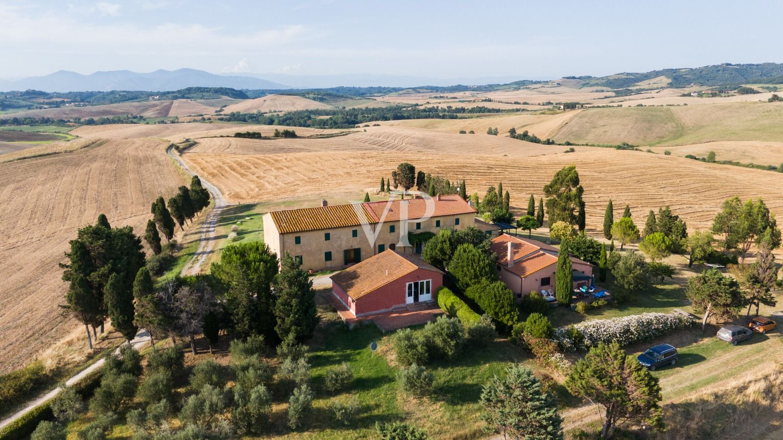 Sognare ad occhi aperti nel casolare toscano con vista mozzafiato