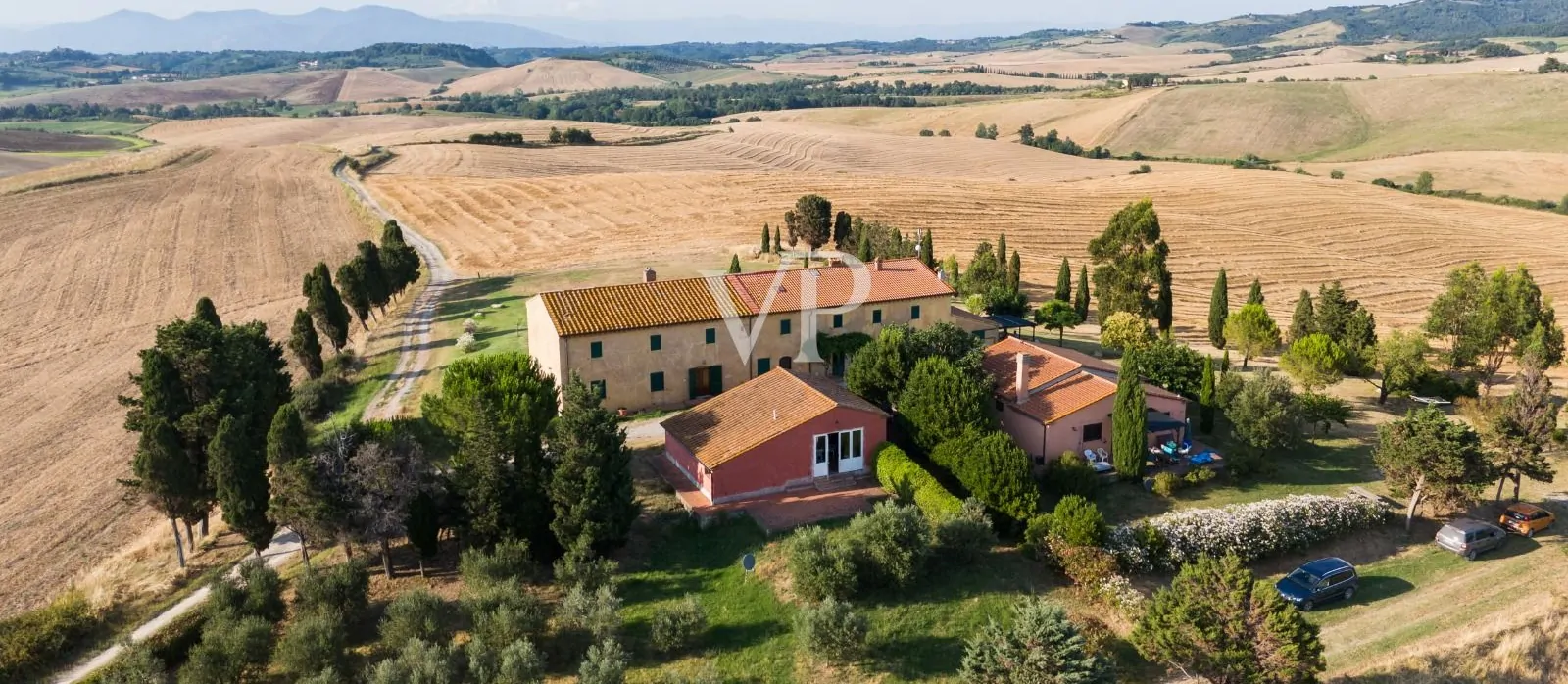 Sognare ad occhi aperti nel casolare toscano con vista mozzafiato