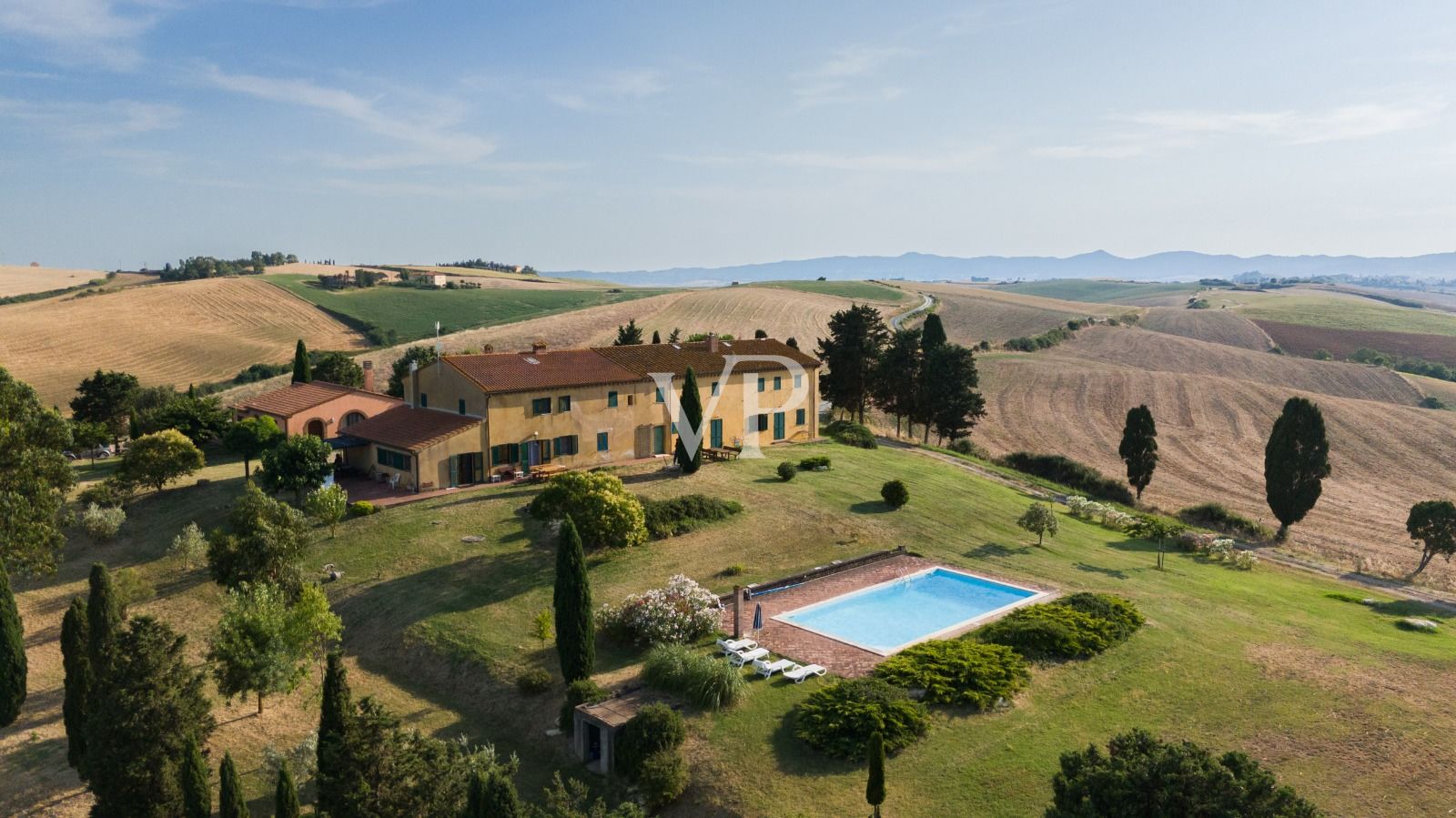 Sognare ad occhi aperti nel casolare toscano con vista mozzafiato