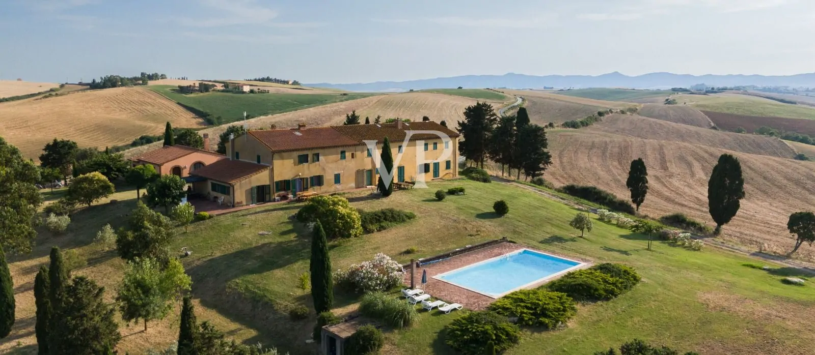 Sognare ad occhi aperti nel casolare toscano con vista mozzafiato