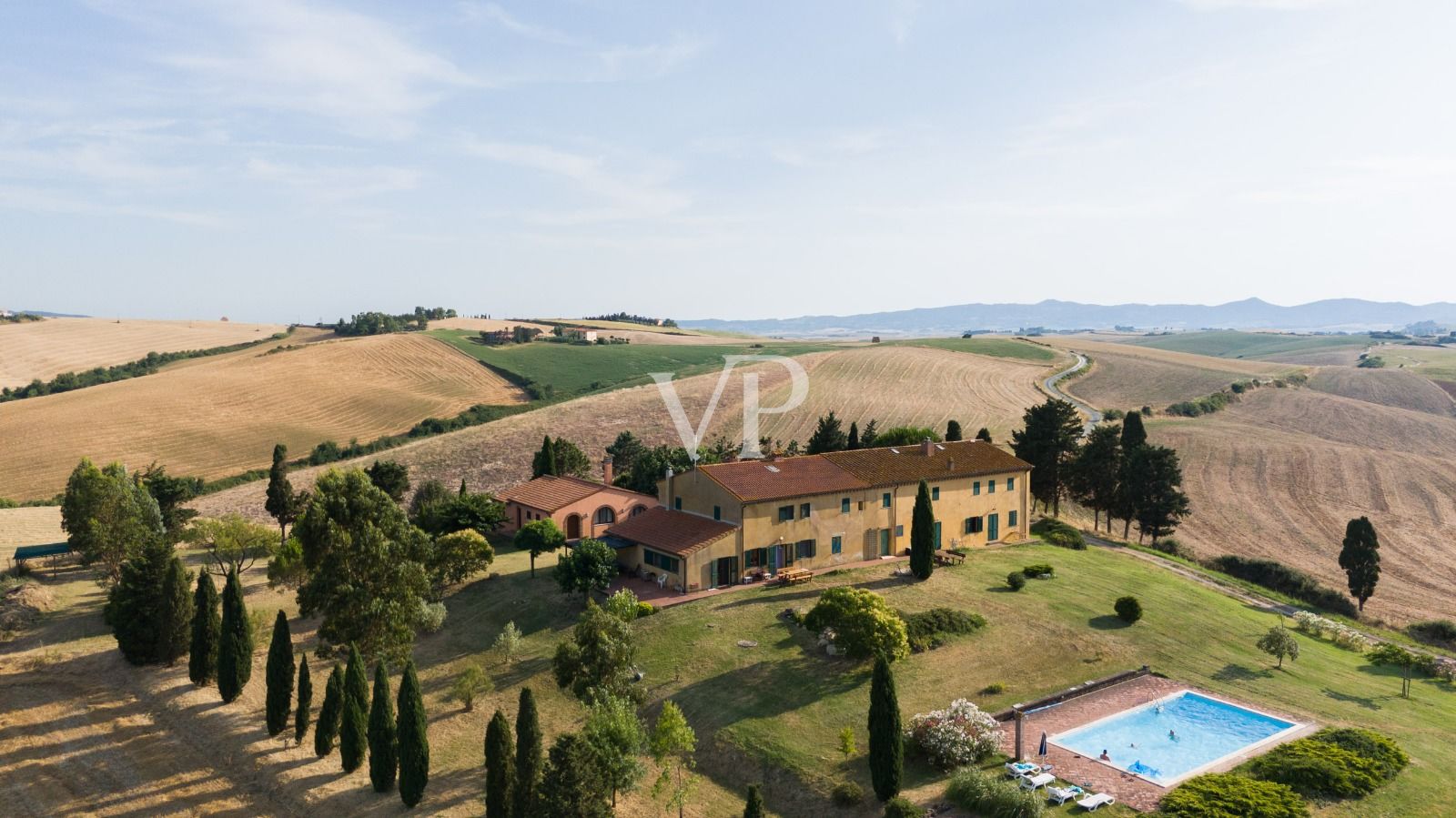 Sognare ad occhi aperti nel casolare toscano con vista mozzafiato