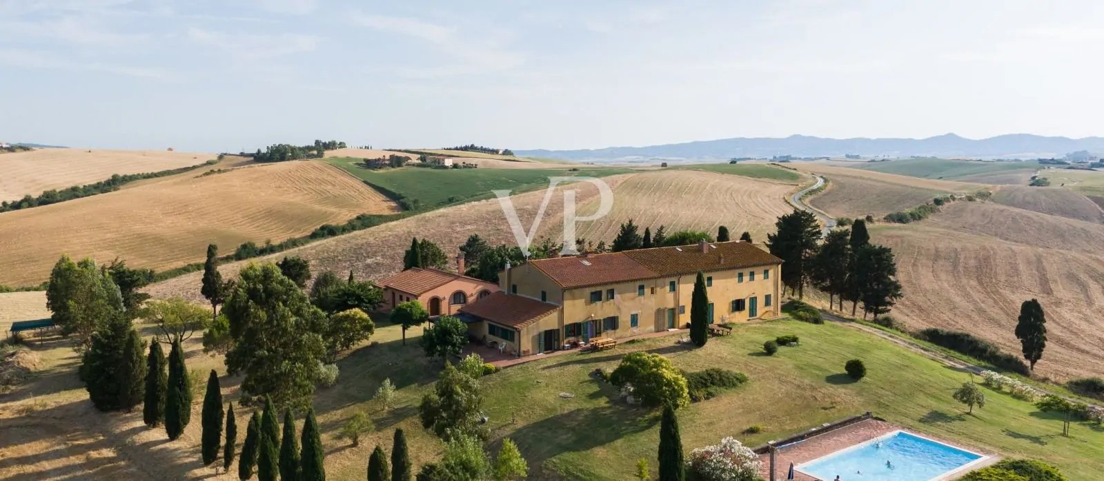 Sognare ad occhi aperti nel casolare toscano con vista mozzafiato