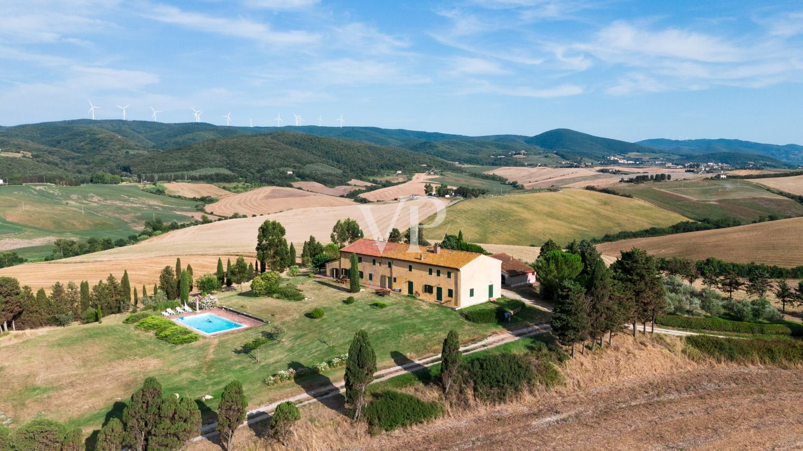 Sognare ad occhi aperti nel casolare toscano con vista mozzafiato