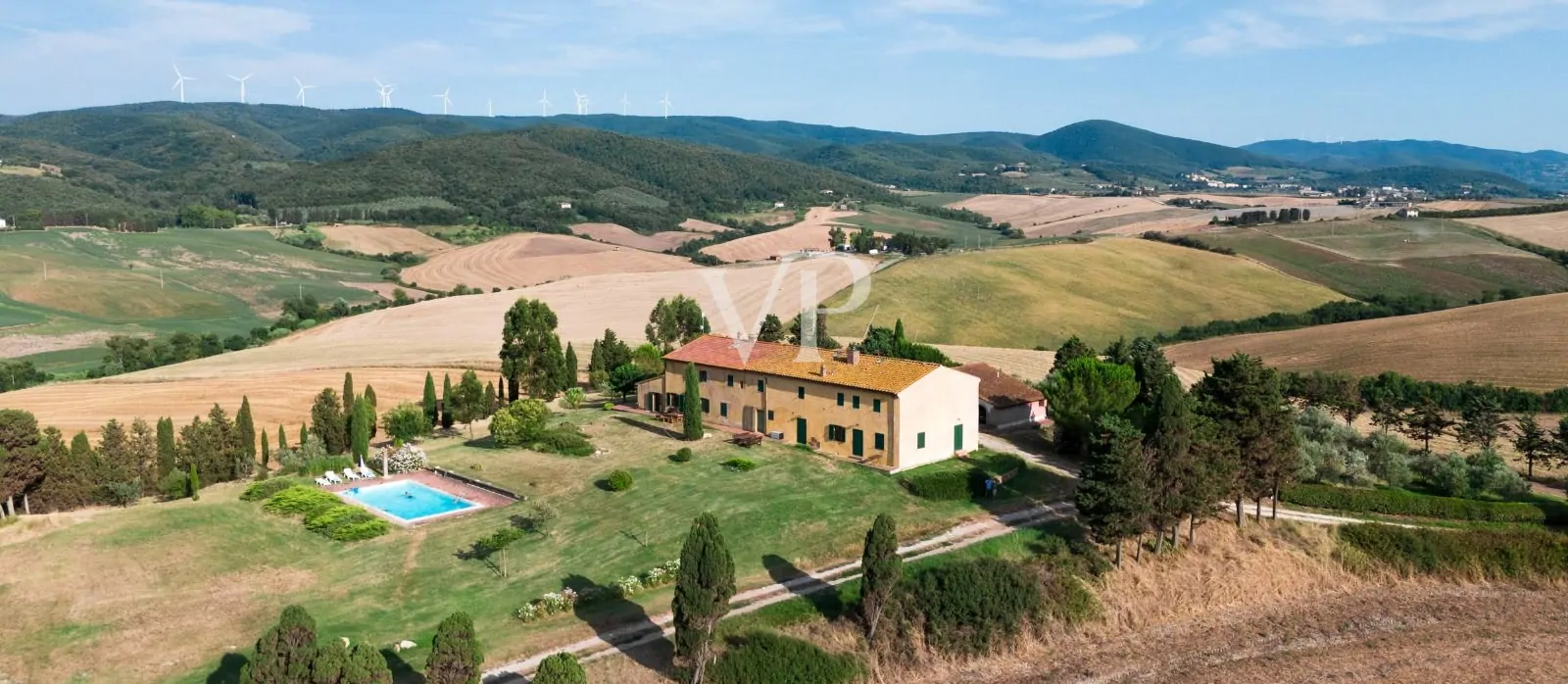 Sognare ad occhi aperti nel casolare toscano con vista mozzafiato