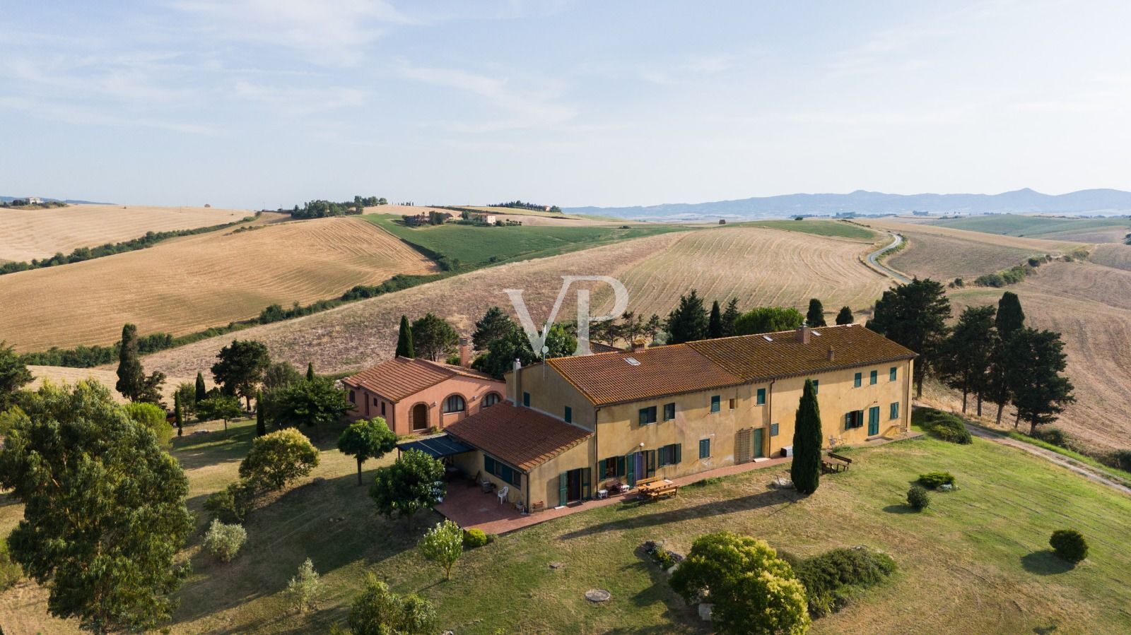Sognare ad occhi aperti nel casolare toscano con vista mozzafiato