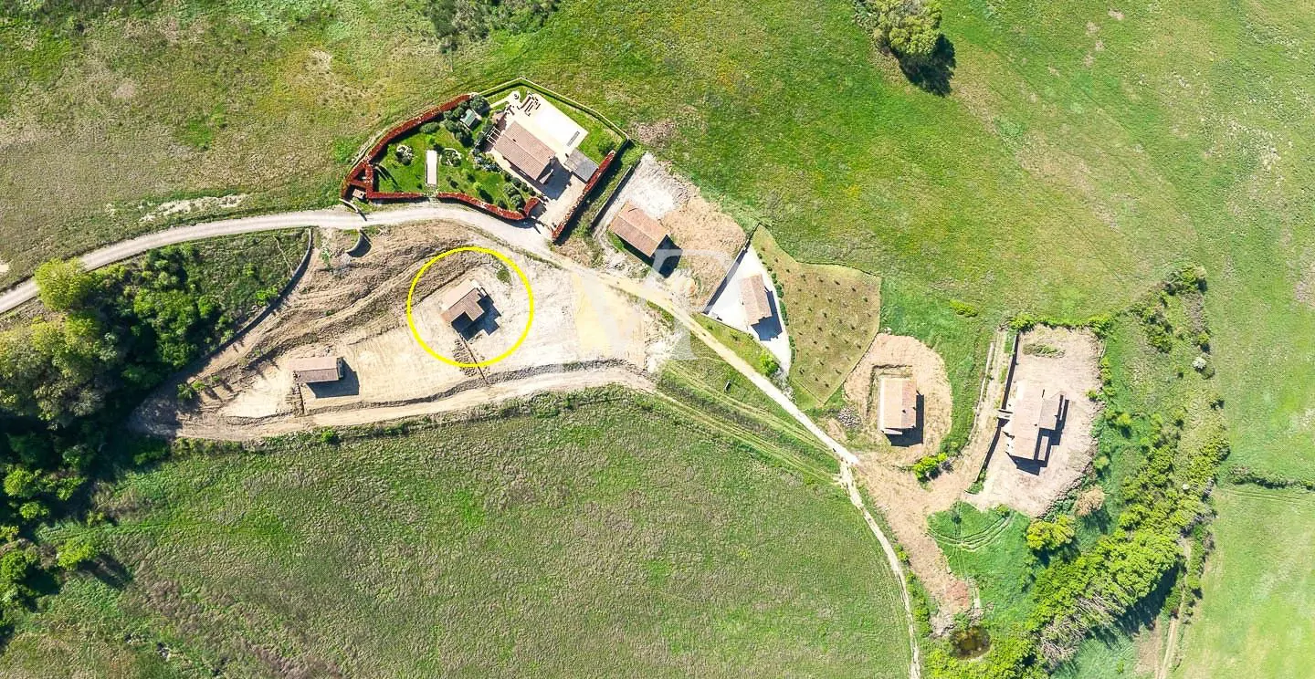 Luxuriöses, fein renoviertes Bauernhaus aus Stein in Montalcino