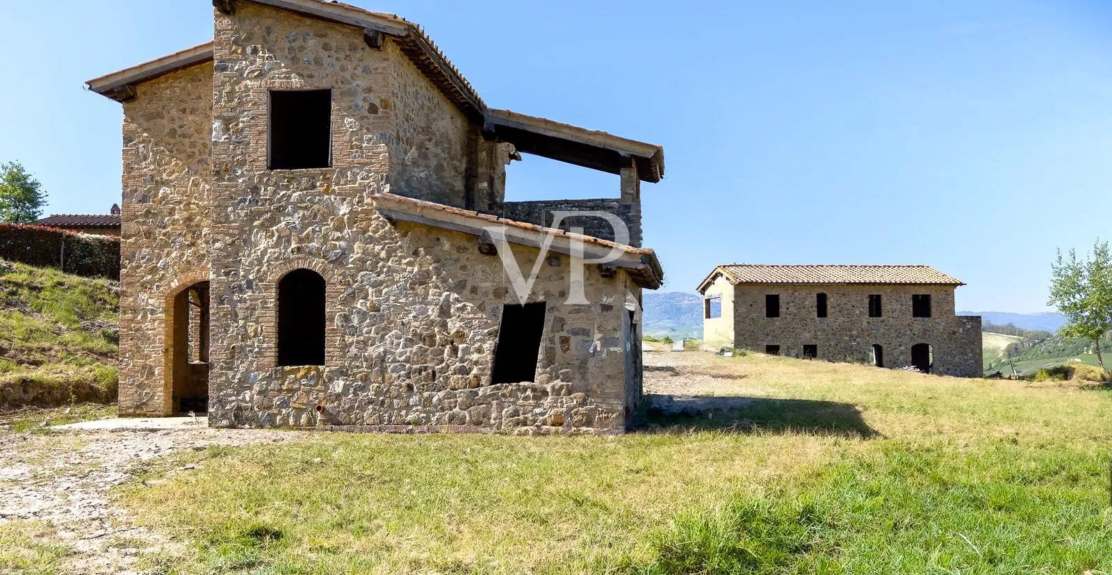 Luxuriöses, fein renoviertes Bauernhaus aus Stein in Montalcino