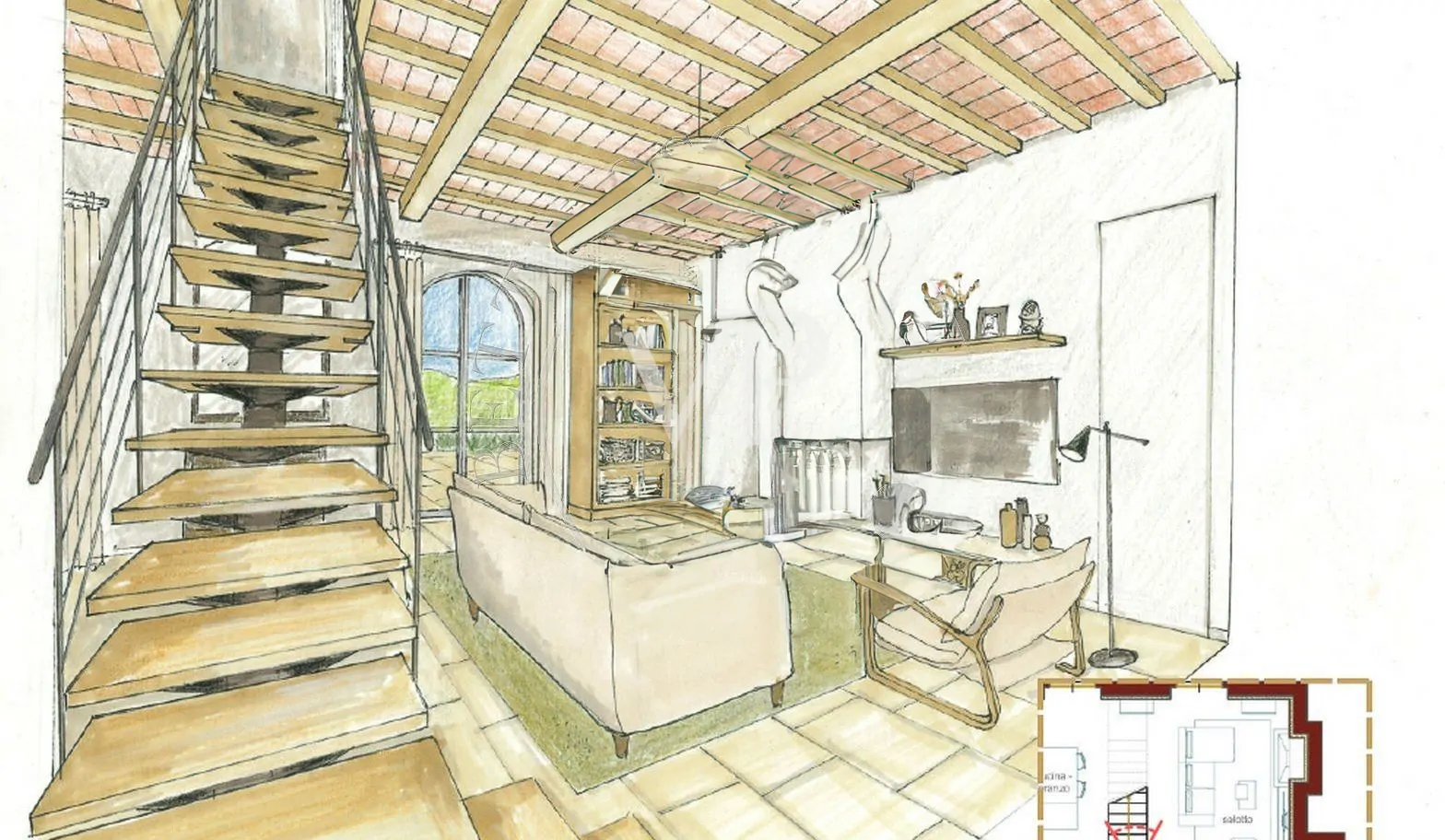 Lujosa casa de piedra finamente reformada en Montalcino