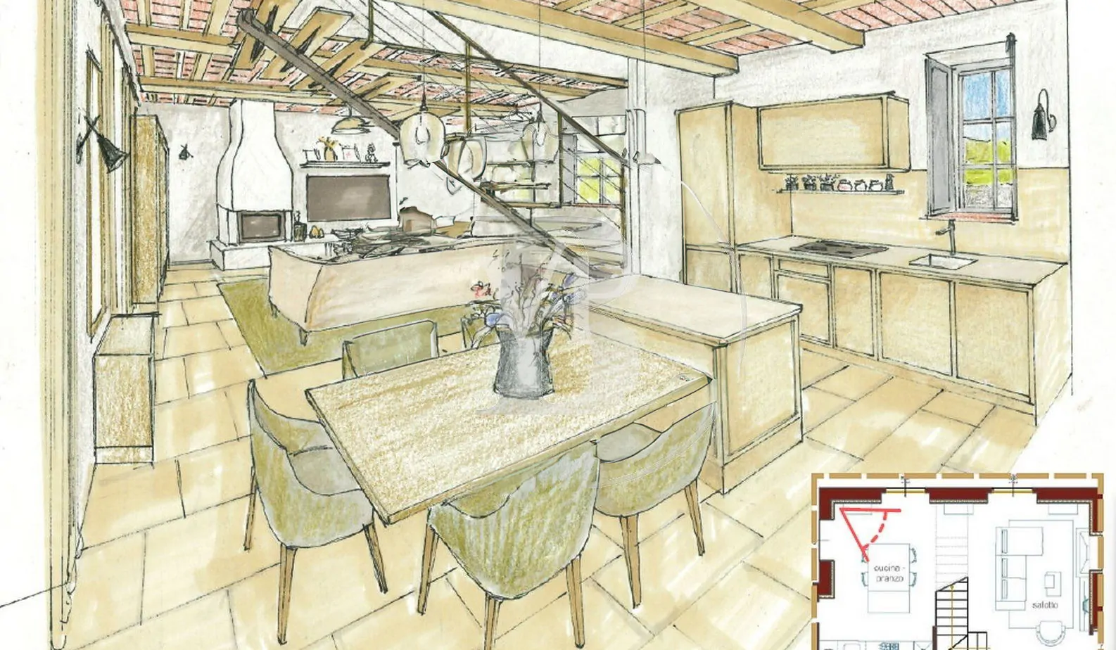 Lujosa casa de piedra finamente reformada en Montalcino