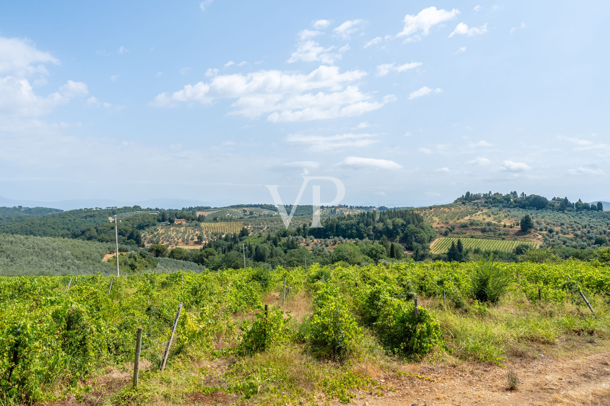 Prestigious country house in the heart of Tuscany with panoramic terrace and wine cellar