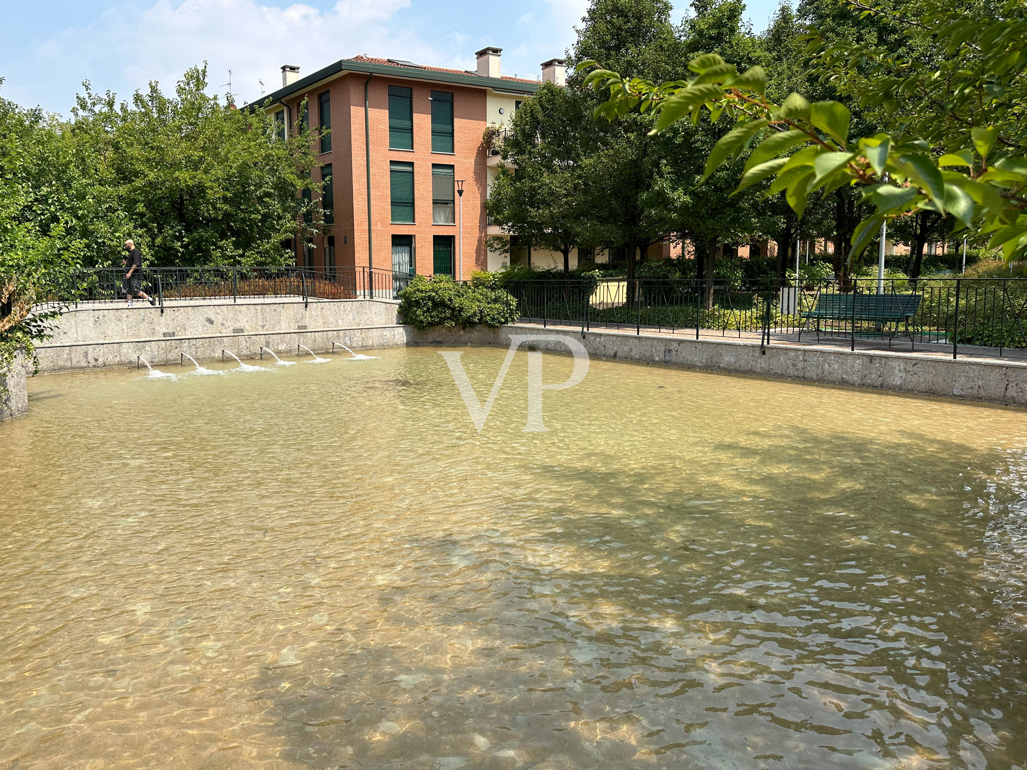 Fontana del parco privato