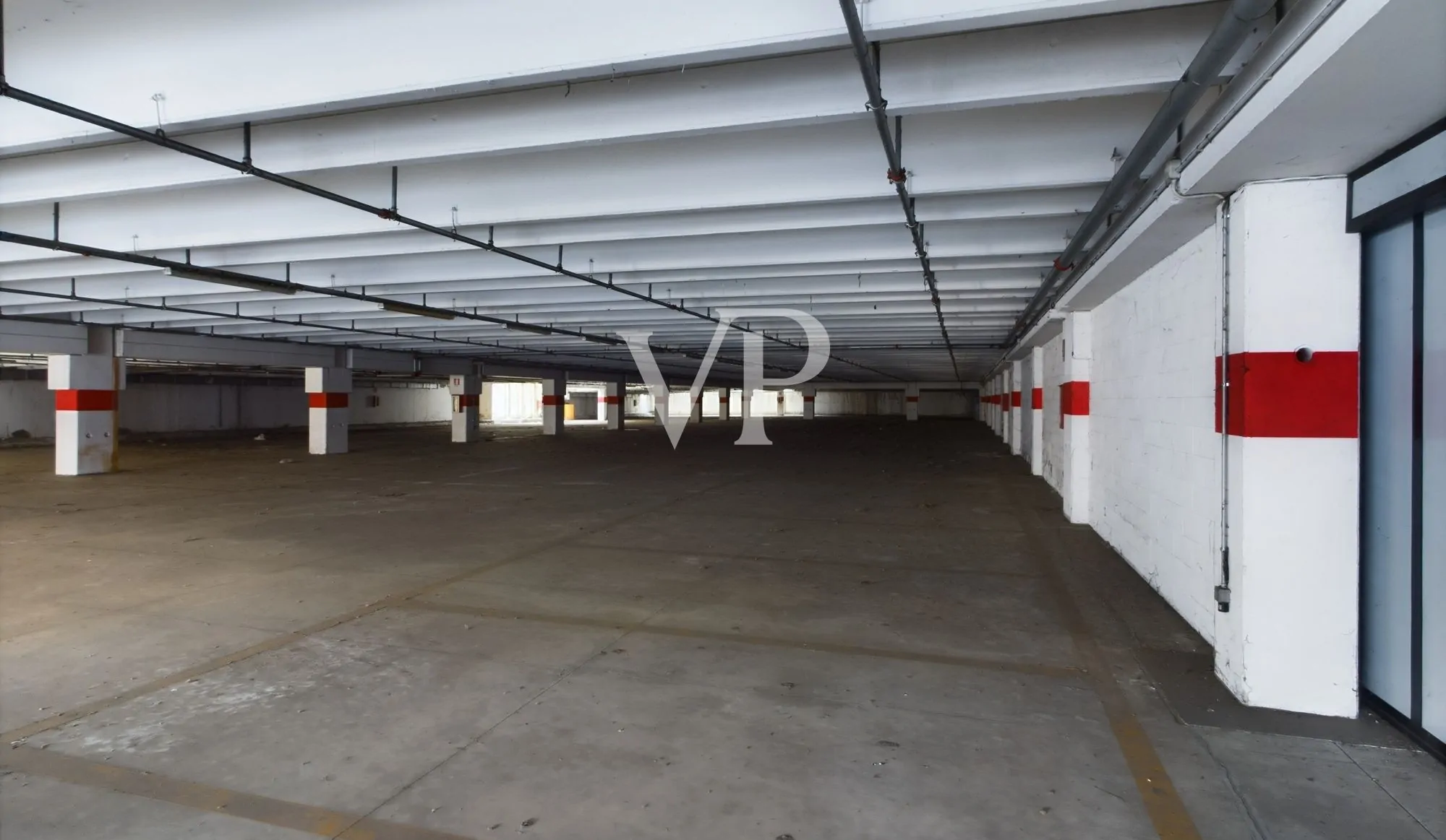 Commercial shed with outdoor area and underground garage