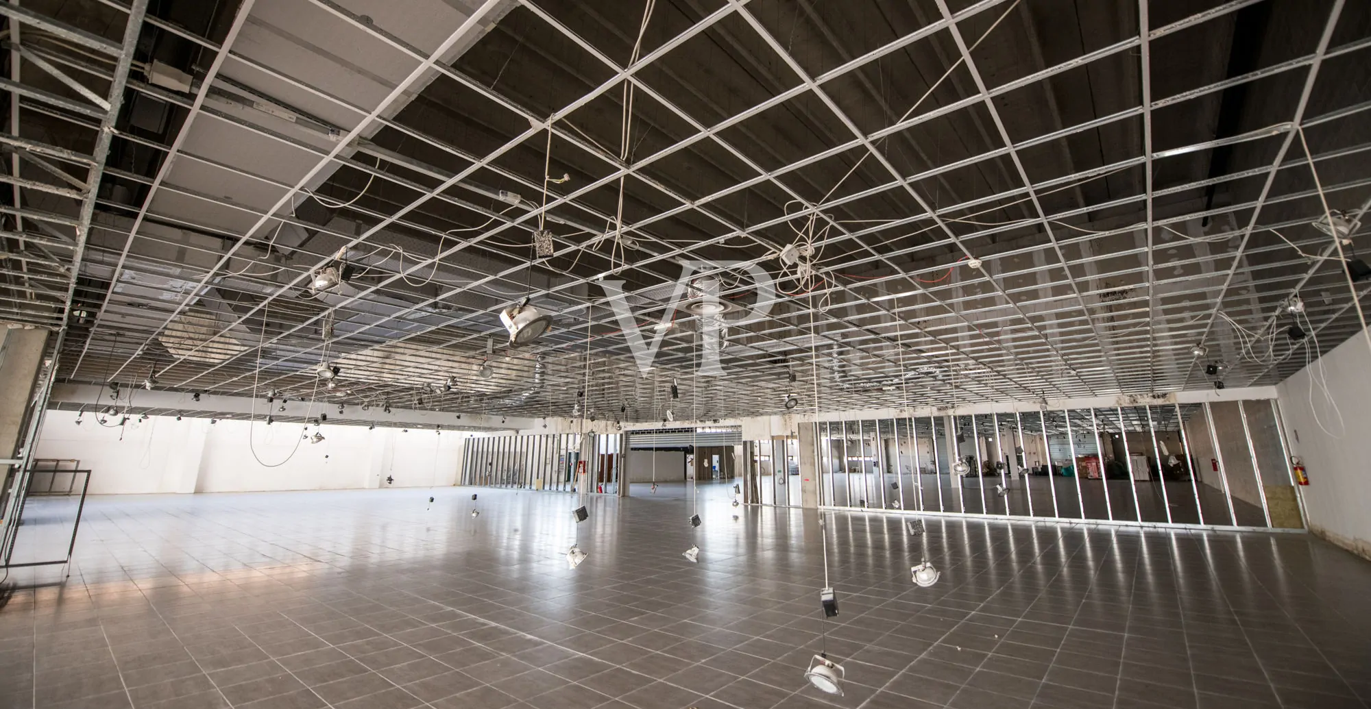 Commercial shed with outdoor area and underground garage