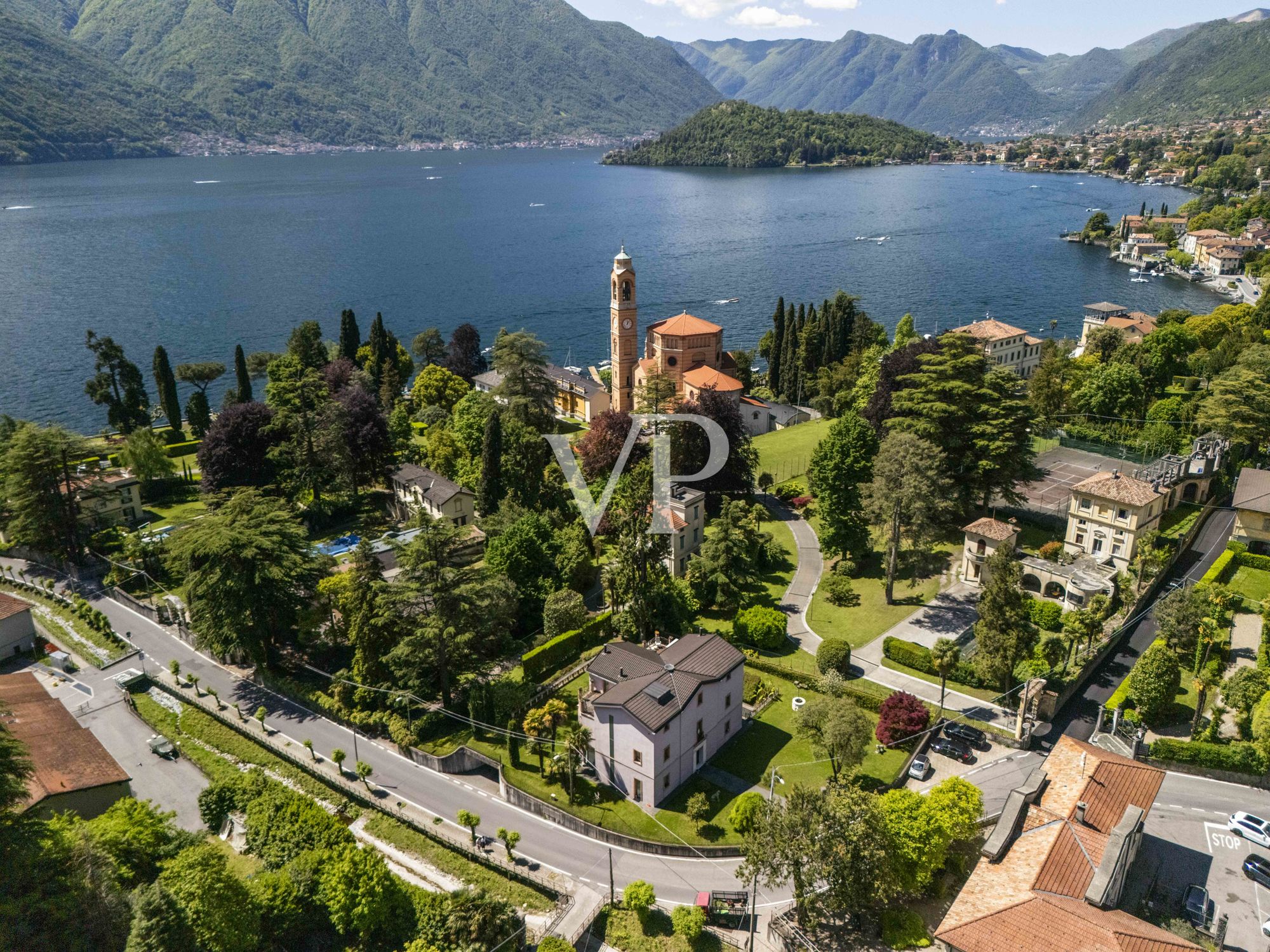 Comer See - Prächtige Villa mit Schwimmbad und internem Aufzug