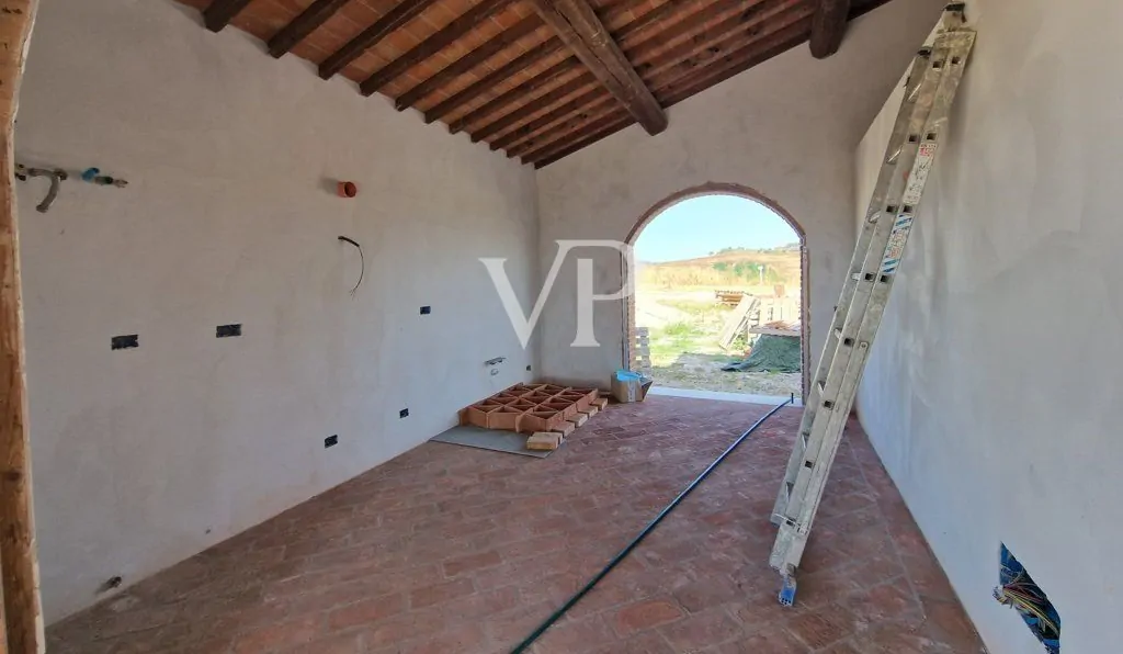 Masía panorámica en Lajatico