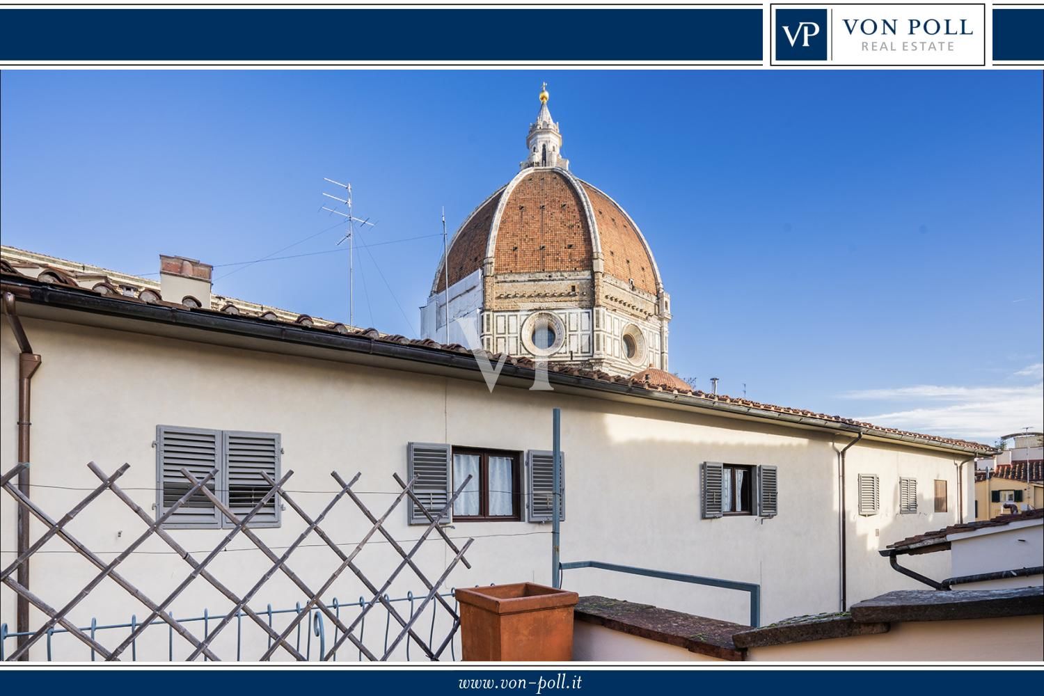 Prächtiges Penthouse und Superpenthouse mit Domblick in Florenz