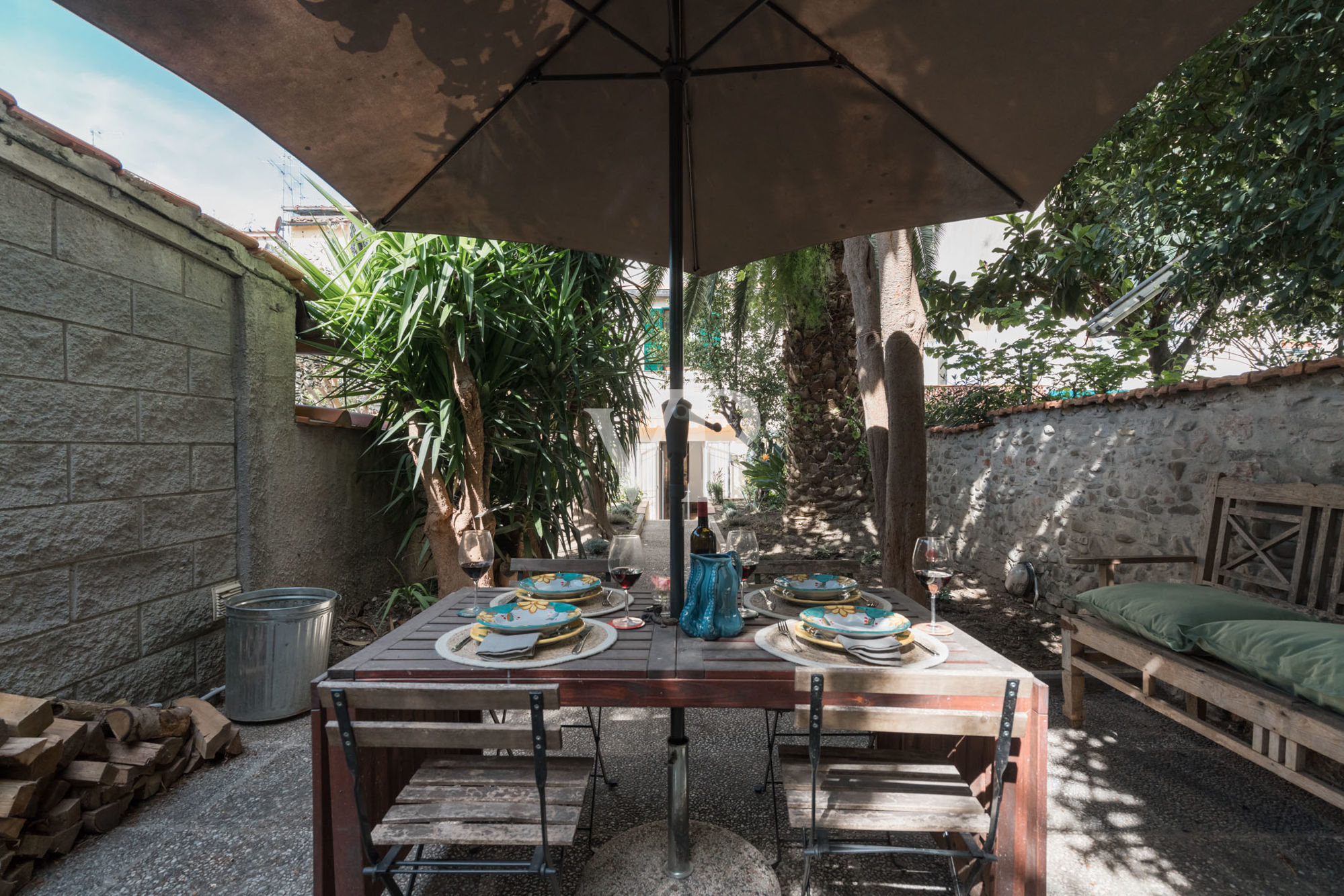 Bezaubernde Wohnung mit Garten in Oltrarno, Florenz