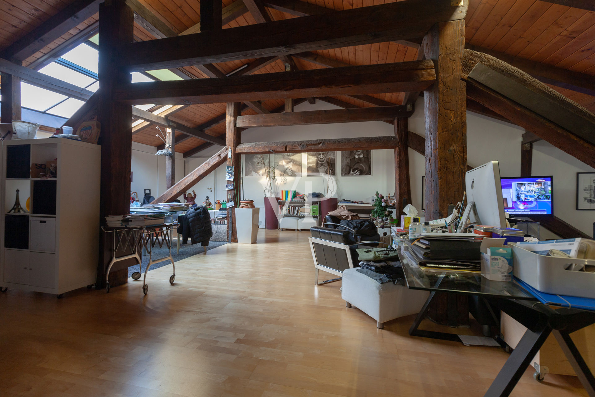 Wonderful attic in historic building in the center of Bologna